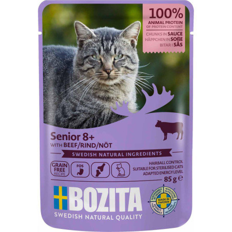 Bozita Senior 8+ kat - Okse i sovs