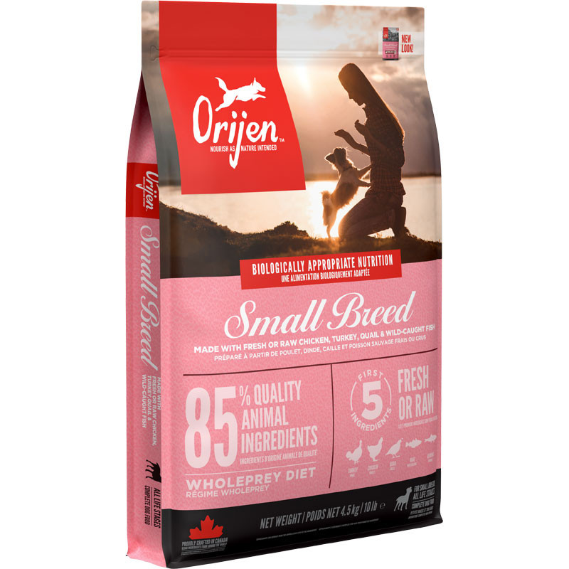 Orijen Small Breed | Specialtilpasset små hunderacer | DyreCentret