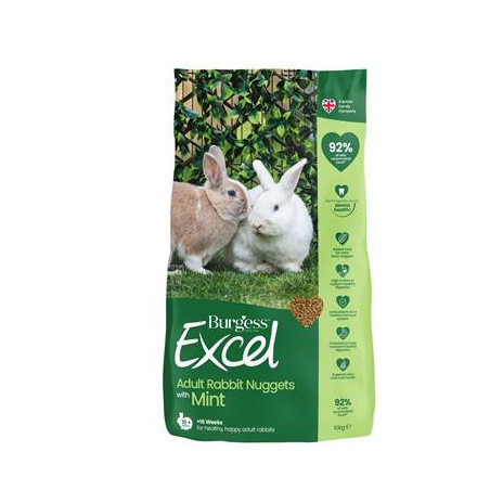 Burgess Excel Adult Rabbit med Mint