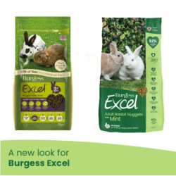 Burgess Excel Adult Rabbit med Mint