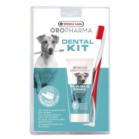 Orop Dental Care Kit - hundetandbørste og tandpasta