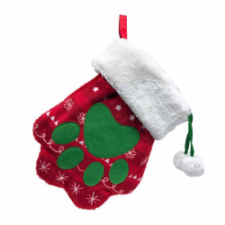 Kong Holiday Stocking Paw - julesok til hund