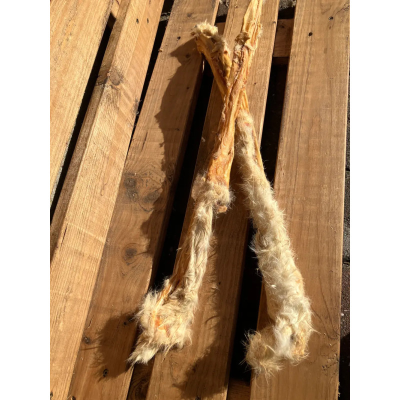 50cm Rullet kaninskind 1kg