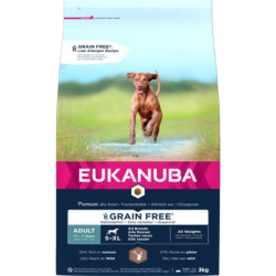 EUKANUBA Adult All Breed Grainfree hjortekød