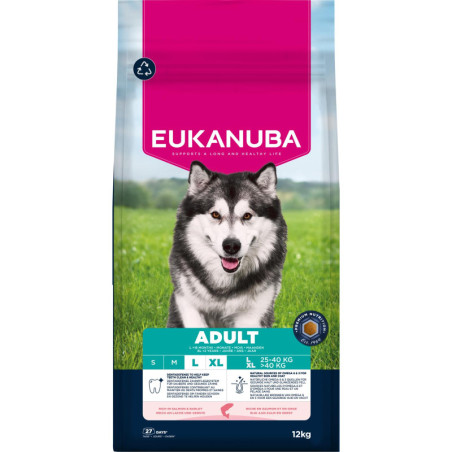 EUKANUBA Adult Large Breed laks & byg