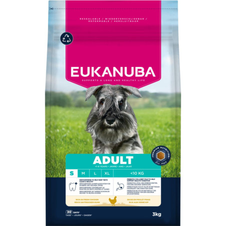 EUKANUBA Adult Small Breed kylling