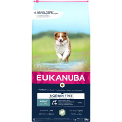 EUKANUBA Adult Small/Medium Grainfree lam