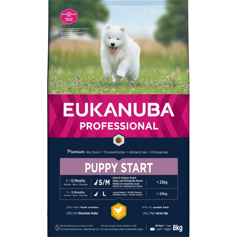 EUKANUBA Puppy Start kylling