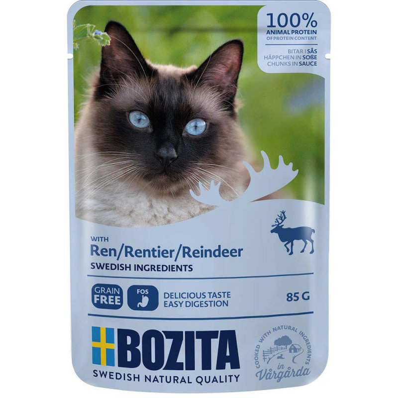 Bozita kat - Rensdyr i sovs Bozita kat - Rensdyr i sovs