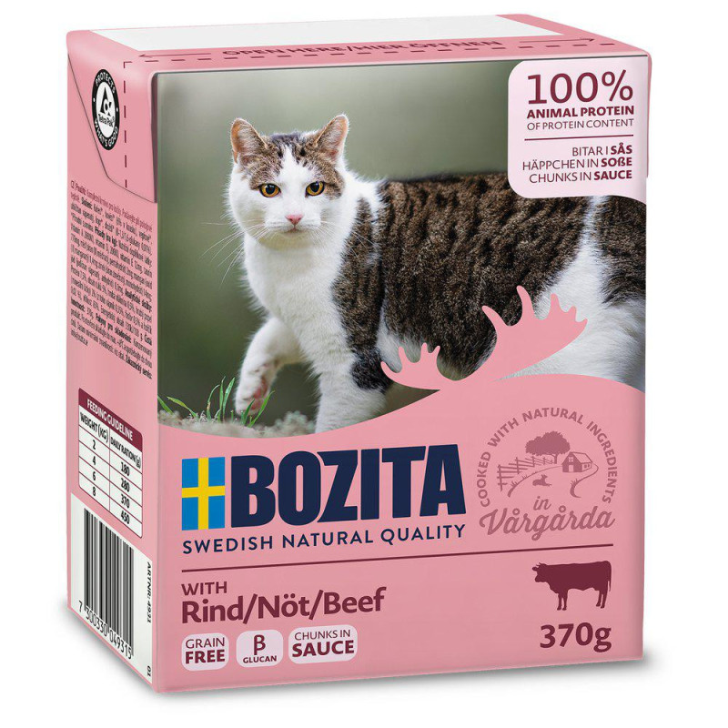 Bozita kat - Okse i sovs