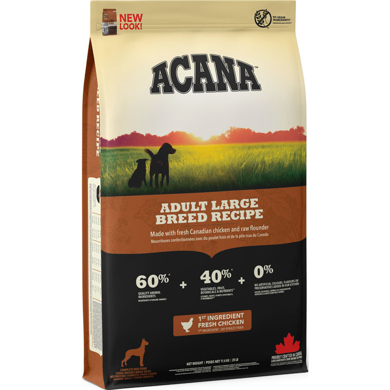 Acana Adult Large Breed Recipe | Perfekt til store hunderacer