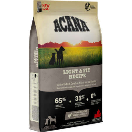 Acana Light & Fit slankefoder til hunde fremmer Sund Vægt